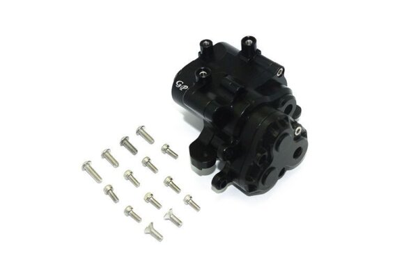 Aluminium Mittelgetriebe Box schwarz