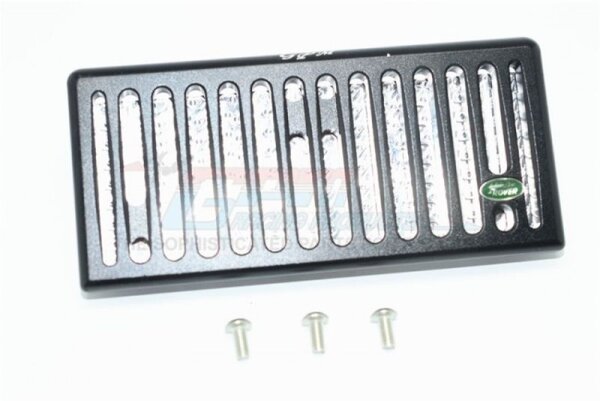 Aluminium Grill Schutzgitter vertikal schwarz
