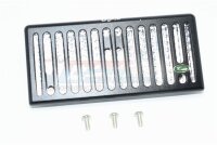 Aluminium Grill Schutzgitter vertikal schwarz