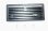Aluminium Grill Schutzgitter horizontal schwarz