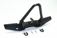 Aluminium Bumper vorn mit D-Rings schwarz