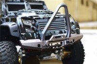 Aluminium Bumper vorn mit D-Rings schwarz