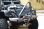 Aluminium Bumper vorn mit D-Rings schwarz