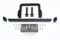 Aluminium Brush Guard Bumper vorn schwarz