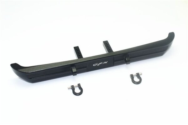 Aluminium Bumper vorn mit D-Rings schwarz