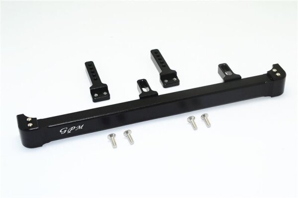 Aluminium Bumper hinten (Onroad Street Fighter) schwarz