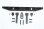 Aluminium Bumper hinten mit D-Rings (Classic) schwarz