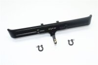 Alum. Bumper hinten mit D-Rings, Abschleppkupplung schwarz