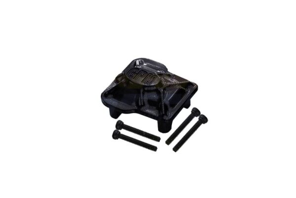 Achsen-Abdeckung 7075-T6 Aluminium schwarz v/h