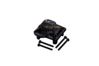 Achsen-Abdeckung 7075-T6 Aluminium schwarz v/h