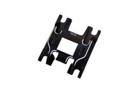 Bodenplatte Chassis 7075-T6 Aluminium schwarz