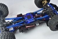 Bodenplatte Chassis 7075-T6 Aluminium schwarz