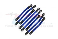 Bodenfreiheit-Kit verstellbar 7075-T6 Aluminium blau