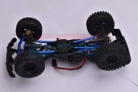 Bodenfreiheit-Kit verstellbar 7075-T6 Aluminium blau