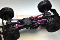 Bodenfreiheit-Kit verstellbar 7075-T6 Aluminium rot