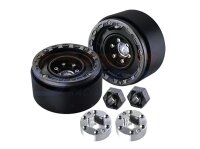 SLVR Beadlock 1.33 4-Loch-Felgen Alu schwarz 37x20mm (2)