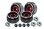 SLVR Beadlock 1.0 Stern-Felgen Alu rot 26,5x13,2mm (4)