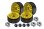 SLVR Beadlock 1.0 12-Loch-Felgen Alu gold 26,1x13,2mm (4)