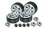 SLVR Beadlock 1.0 6-Loch-Felgen Alu silber 26x13,2mm (4)