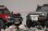 Bumper vorne schwarz mit 6 LED-Scheinwerfer