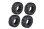 High-Grip-Reifen 1.33 mit Einlagen 64x24mm (4)