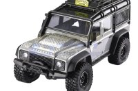 Kotflügel vorne Metall-Schutz silber