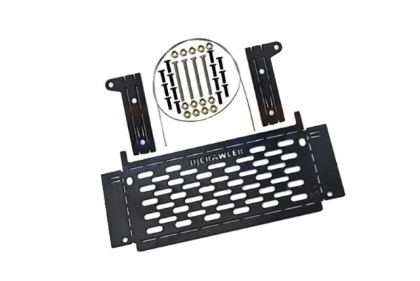 Camping-Tisch Metall schwarz