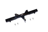 Bumper hinten Aluminium schwarz