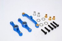 Aluminium Lenkungs-Set mit Kugellager blau