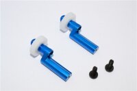Aluminium Akkusteher blau