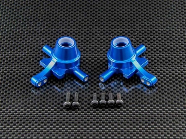 Aluminium Lenkhebel vorn blau