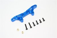 Aluminium Dämpfersteher v/h blau