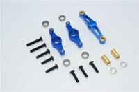 Aluminium Lenkungs-Set mit Kugellager blau