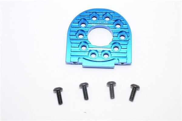 Aluminium Motorbefestigung (für 16-25T) blau