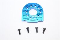 Aluminium Motorbefestigung (für 16-25T) blau