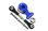 Alu Hi-Torque Servo Saver 25T blau