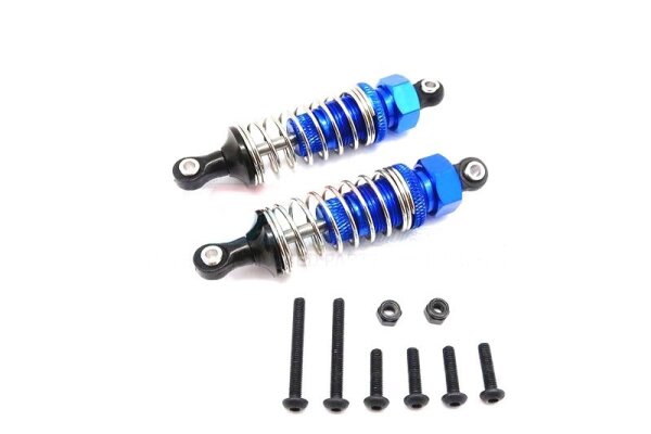 Aluminium Dämpfer 70mm vorn blau