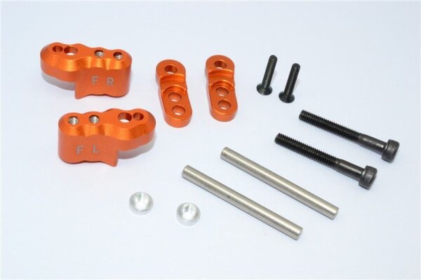 SLVR Aluminium Dämpferbefestigung vorne orange