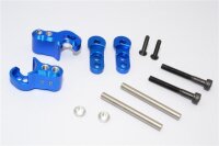 SLVR Aluminium Dämpferbefestigung hinten blau
