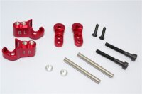 SLVR Aluminium Dämpferbefestigung hinten rot