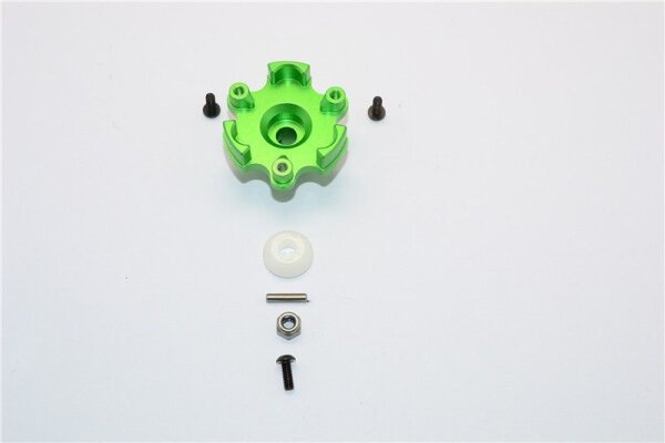 SLVR Aluminium Hauptzahnrad Adapter grün