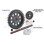 Hauptzahnrad 40Cr Carbon-Stahl M1.5 35Z & Motorritzel 18Z
