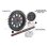 Hauptzahnrad 40Cr Carbon-Stahl M1.5 35Z & Motorritzel 19Z
