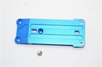 Aluminium Querlenkerhalteplatte vorne blau