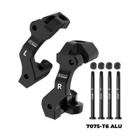 Alu C-Hubs vorn schwarz