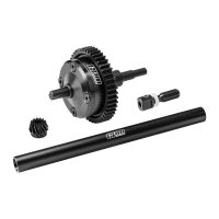 Diff kpl Mitte aus Carbon-Stahl & Alu schwarz