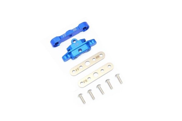 SLVR Aluminium Querlenkerhalter unten vorne blau