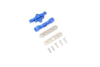 SLVR Aluminium Querlenkerhalter unten hinten blau