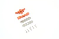 SLVR Aluminium Querlenkerhalter unten hinten orange