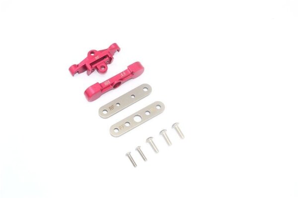 SLVR Aluminium Querlenkerhalter unten hinten rot